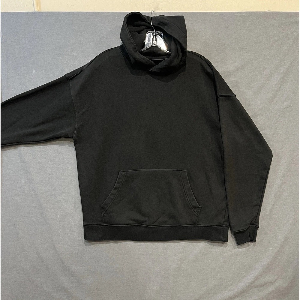 No Boundaries Hoodie Women's Small (34-36) Black Hooded Oversized Fit Sweatshirt